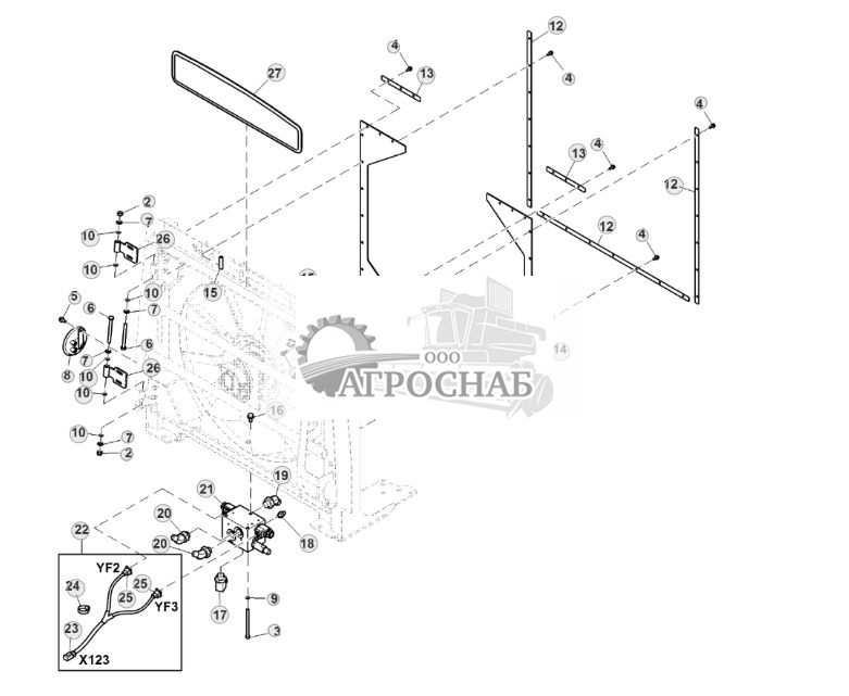 Oil Cooler Bracket  Radiator Shroud - ST833364 225.jpg